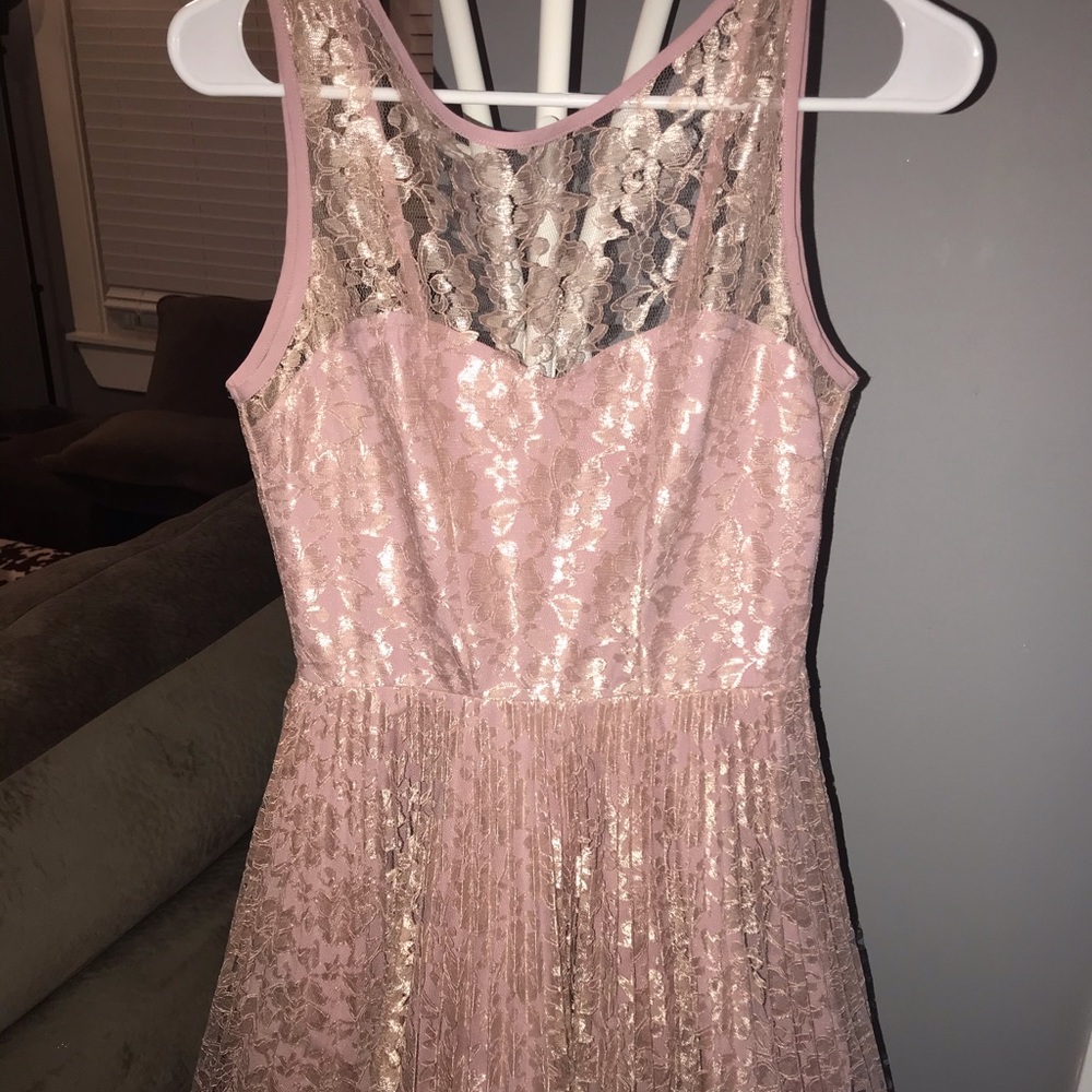 Pink Mini Dress